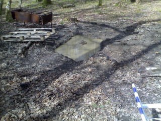 Trench pit / pond